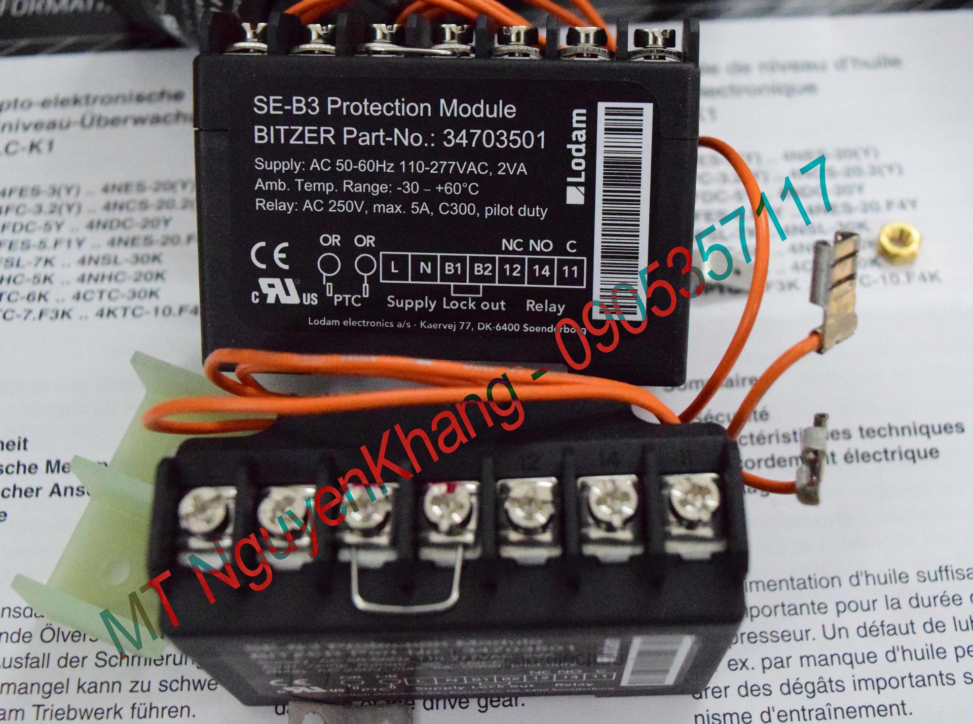 Bao ve dong cơ SE B3