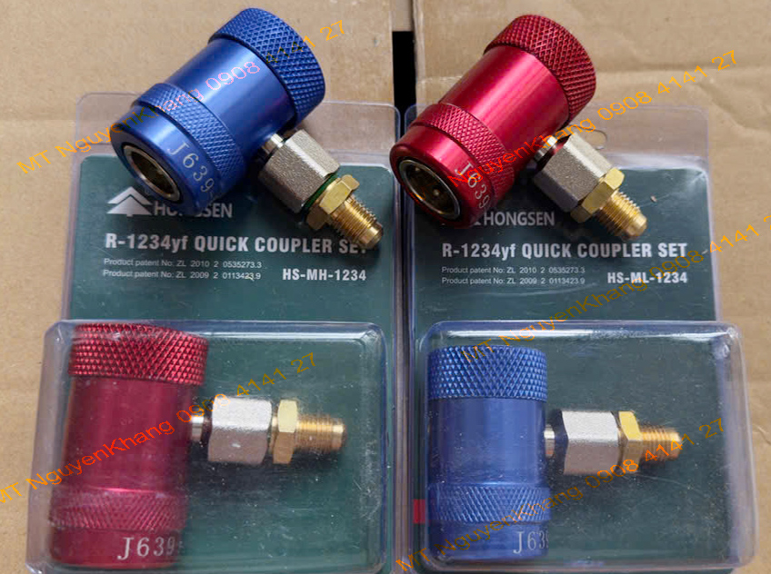 R1234yf đầu sạc gas